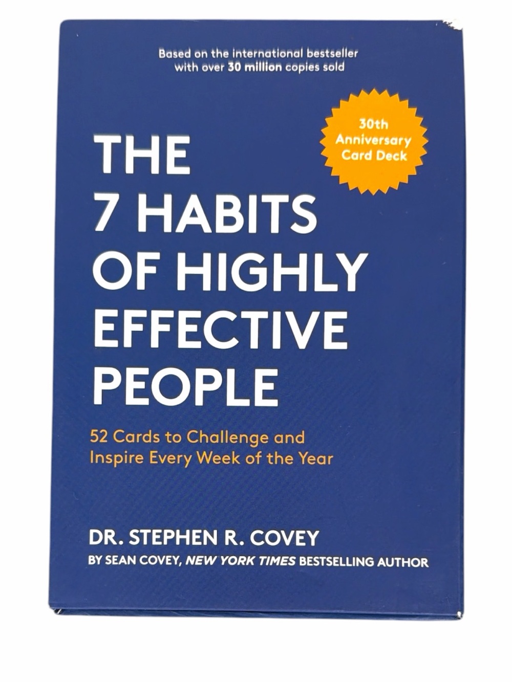 7 Habits of Highly Effective People Card Deck 30th Anniversary 52 Cards Covey
